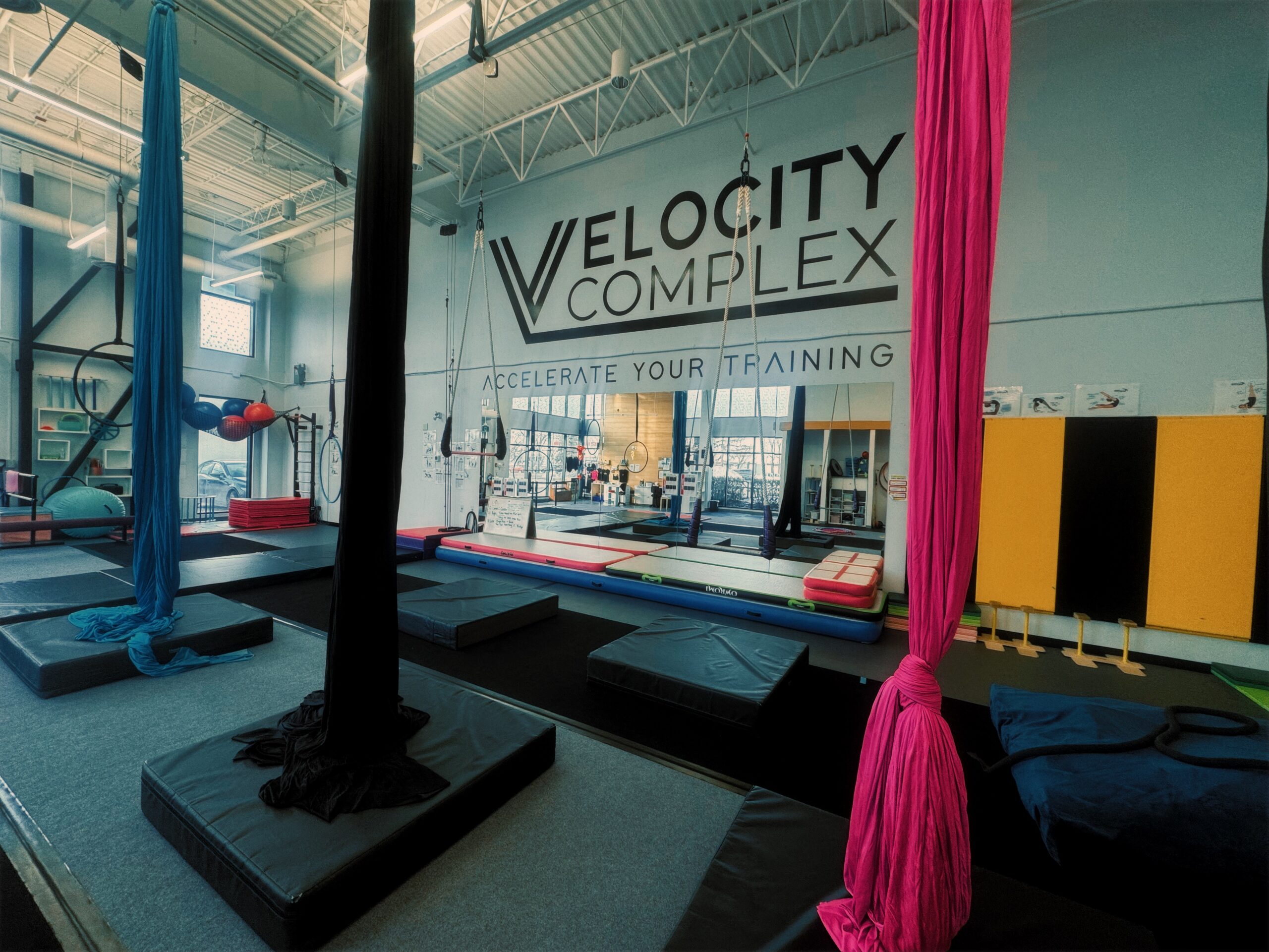 Photo of the gym at Velocity Complex